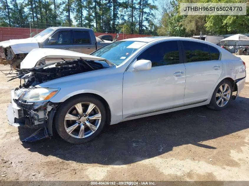 JTHBH96S165024770 2006 Lexus Gs 300 Base (A6)