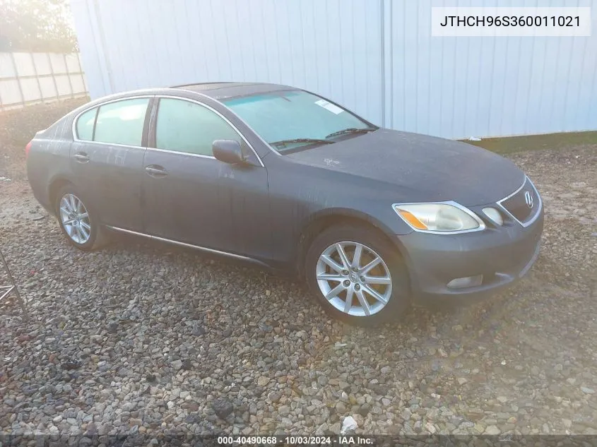 2006 Lexus Gs 300 VIN: JTHCH96S360011021 Lot: 40490668