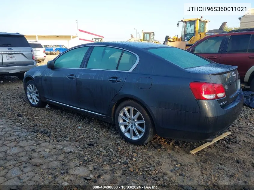 JTHCH96S360011021 2006 Lexus Gs 300