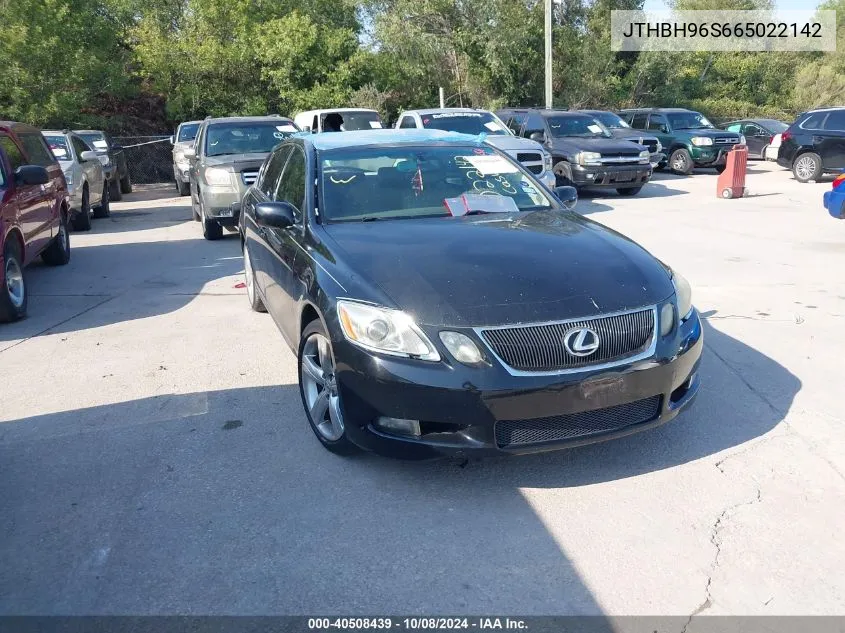 2006 Lexus Gs 300 VIN: JTHBH96S665022142 Lot: 40508439