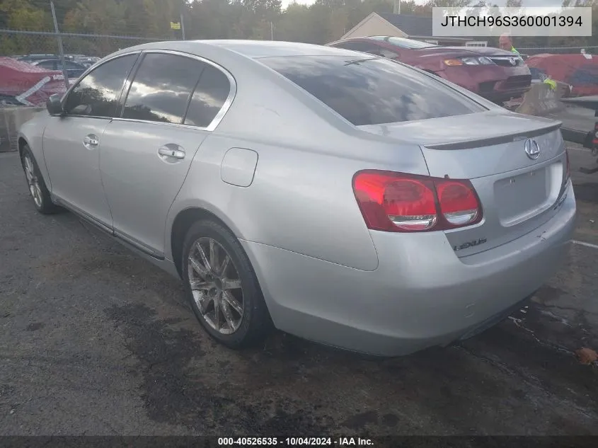 JTHCH96S360001394 2006 Lexus Gs 300