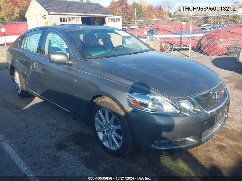 2006 Lexus Gs 300 VIN: JTHCH96S960013212 Lot: 40535856