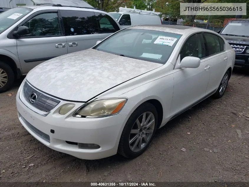 2006 Lexus Gs 300 VIN: JTHBH96S565036615 Lot: 40631355