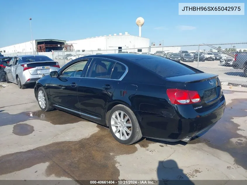 2006 Lexus Gs 300 VIN: JTHBH96SX65042975 Lot: 40661404