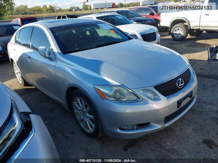 2006 Lexus Gs 300 VIN: JTHBH96S065020533 Lot: 40710128