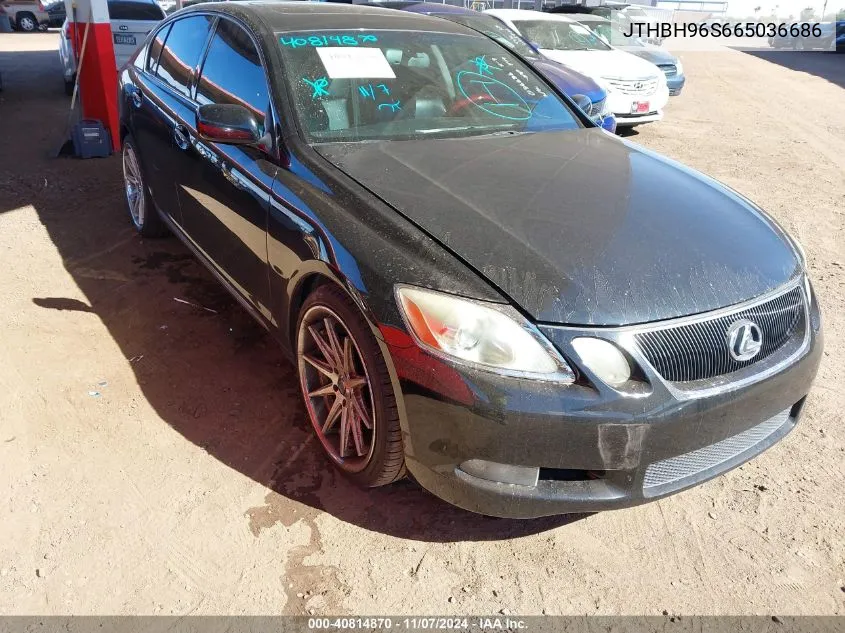 2006 Lexus Gs 300 VIN: JTHBH96S665036686 Lot: 40814870