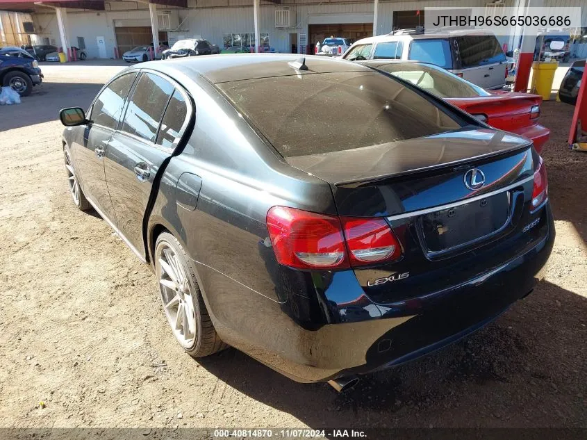 2006 Lexus Gs 300 VIN: JTHBH96S665036686 Lot: 40814870