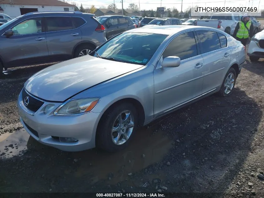 2006 Lexus Gs 300 VIN: JTHCH96S560007469 Lot: 40827087