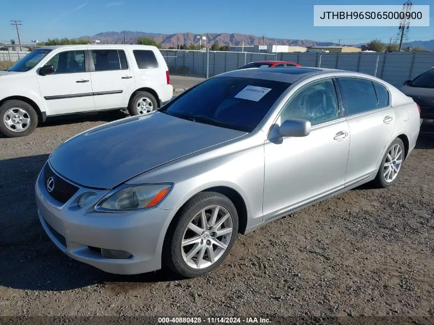 2006 Lexus Gs 300 VIN: JTHBH96S065000900 Lot: 40880428