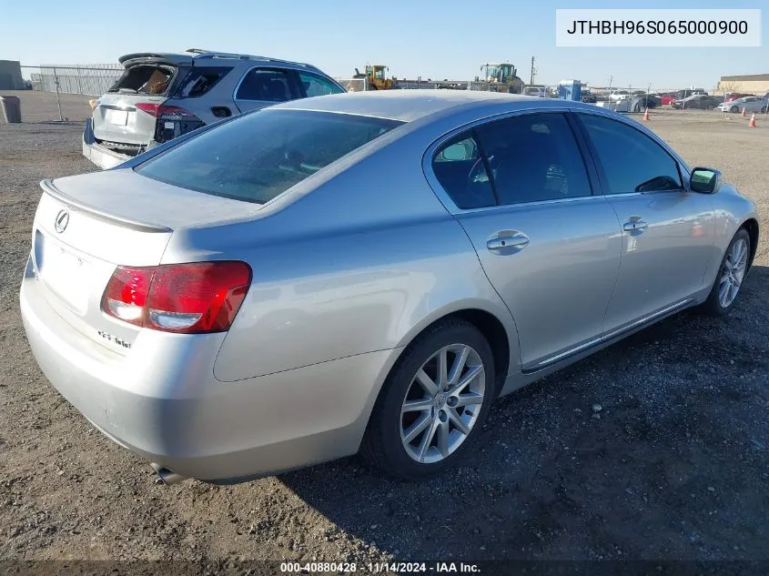 2006 Lexus Gs 300 VIN: JTHBH96S065000900 Lot: 40880428