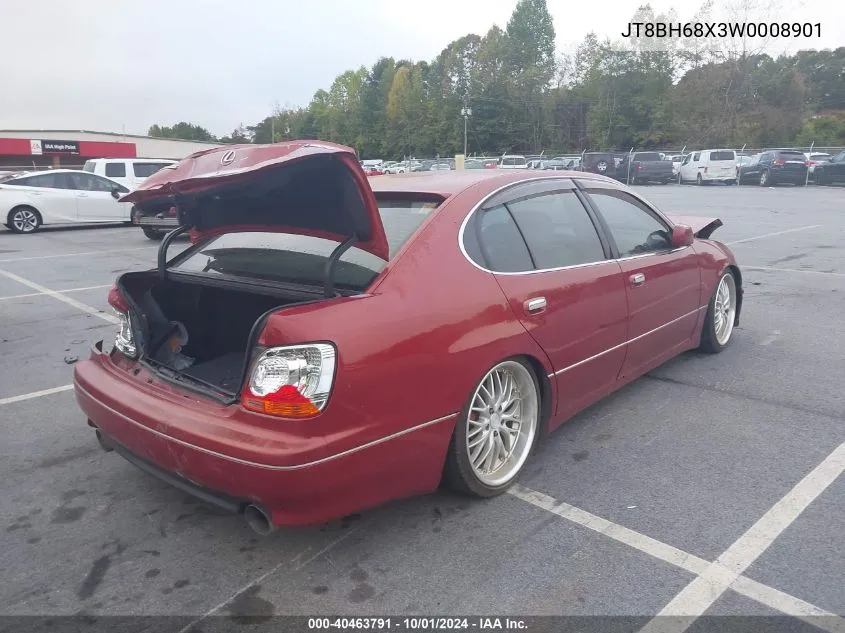 JT8BH68X3W0008901 1998 Lexus Gs 400