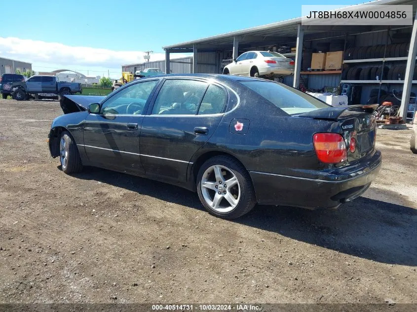 1998 Lexus Gs 400 VIN: JT8BH68X4W0004856 Lot: 40514731