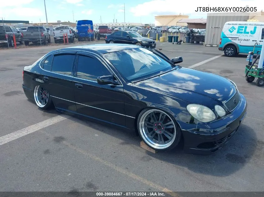 JT8BH68X6Y0026005 2000 Lexus Gs 400