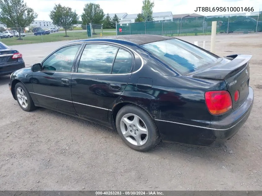 2001 Lexus Gs 430 VIN: JT8BL69S610001466 Lot: 40253283