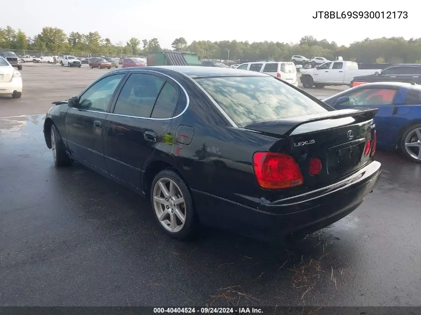 JT8BL69S930012173 2003 Lexus Gs 430