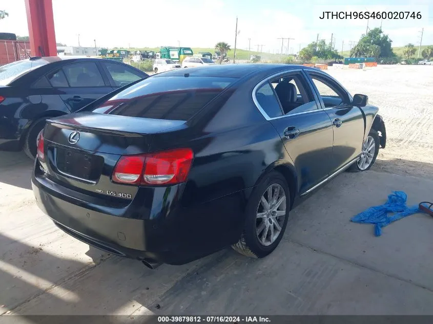 JTHCH96S460020746 2006 Lexus Gs 300