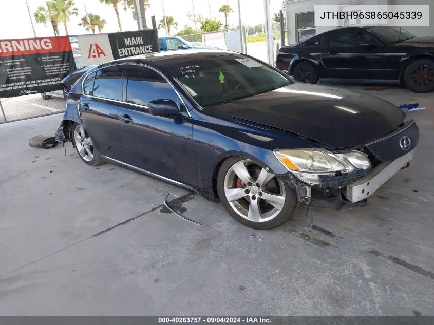 2006 Lexus Gs 300 VIN: JTHBH96S865045339 Lot: 40263757