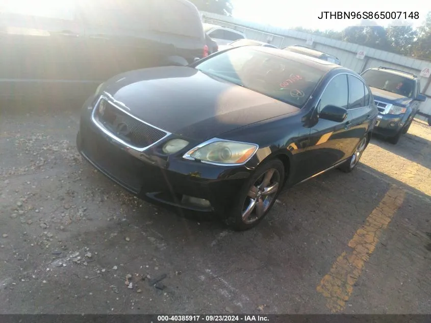 JTHBN96S865007148 2006 Lexus Gs 430