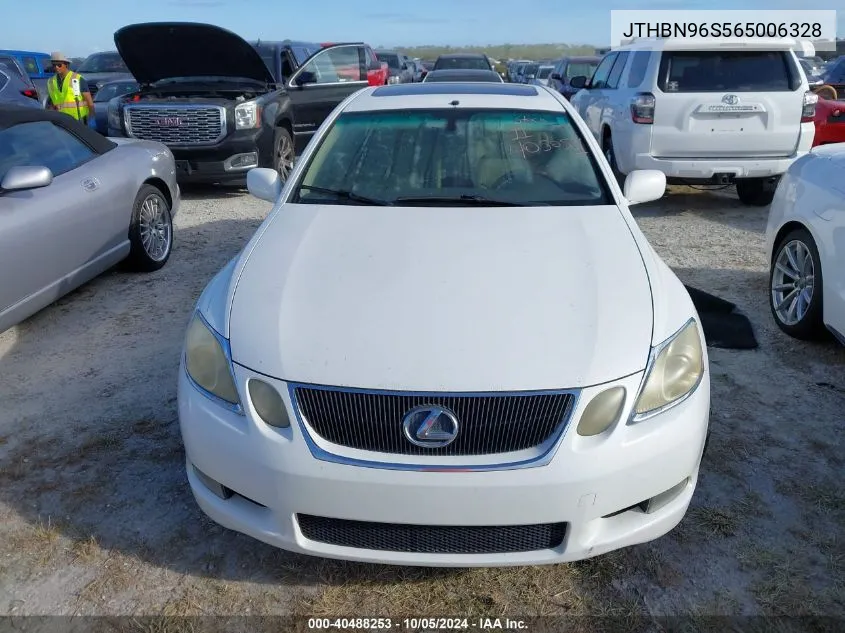 2006 Lexus Gs 430 VIN: JTHBN96S565006328 Lot: 40488253