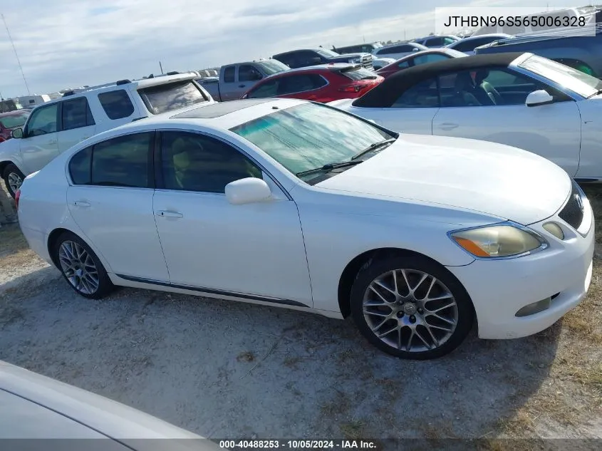 2006 Lexus Gs 430 VIN: JTHBN96S565006328 Lot: 40488253