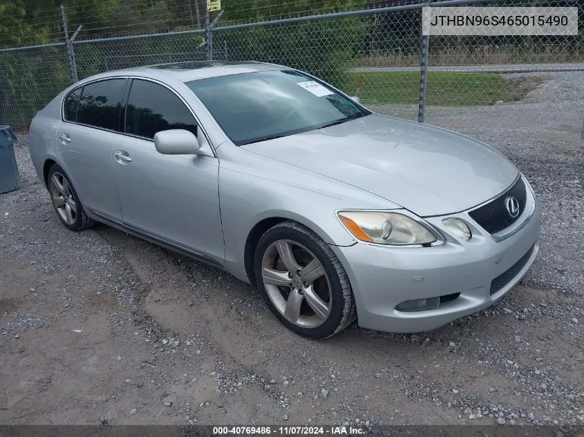 2006 Lexus Gs 430 VIN: JTHBN96S465015490 Lot: 40769486