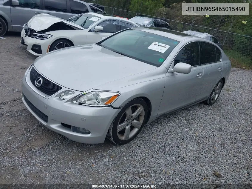 2006 Lexus Gs 430 VIN: JTHBN96S465015490 Lot: 40769486