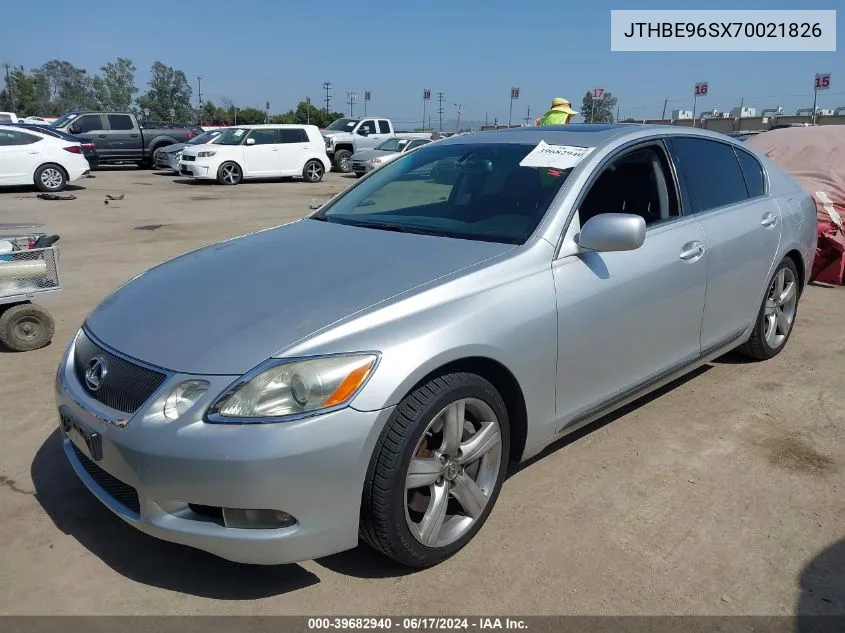 JTHBE96SX70021826 2007 Lexus Gs 350