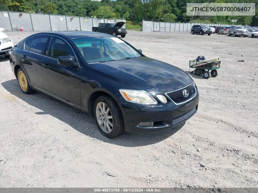 JTHCE96S870006407 2007 Lexus Gs 350