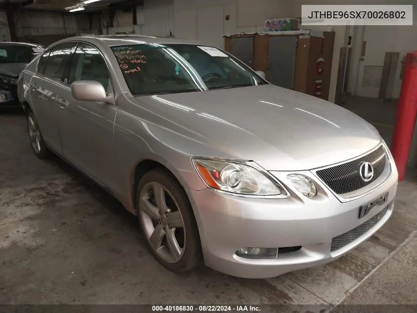 JTHBE96SX70026802 2007 Lexus Gs 350