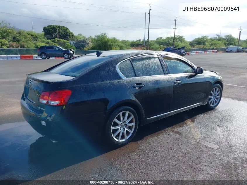 JTHBE96S070009541 2007 Lexus Gs 350