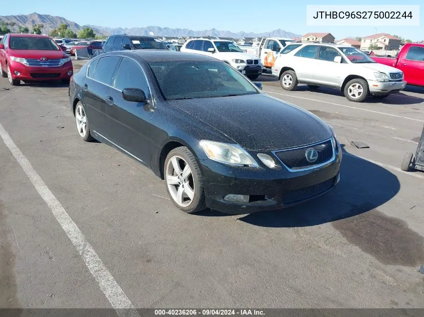 JTHBC96S275002244 2007 Lexus Gs 450H