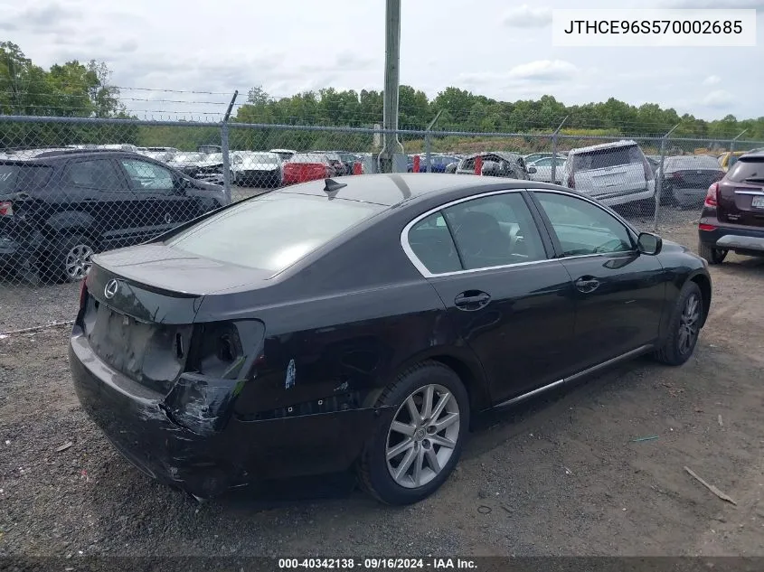 JTHCE96S570002685 2007 Lexus Gs 350