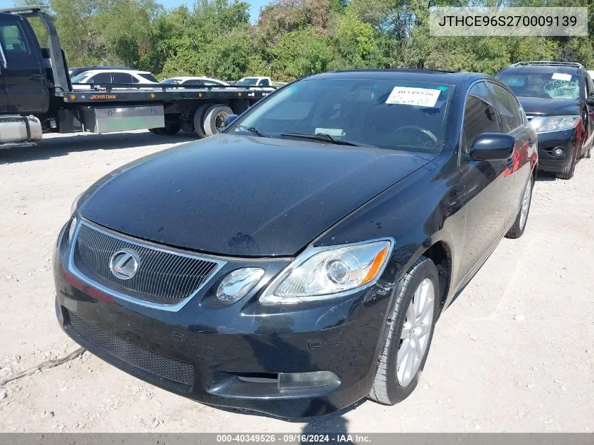 2007 Lexus Gs 350 VIN: JTHCE96S270009139 Lot: 40349526