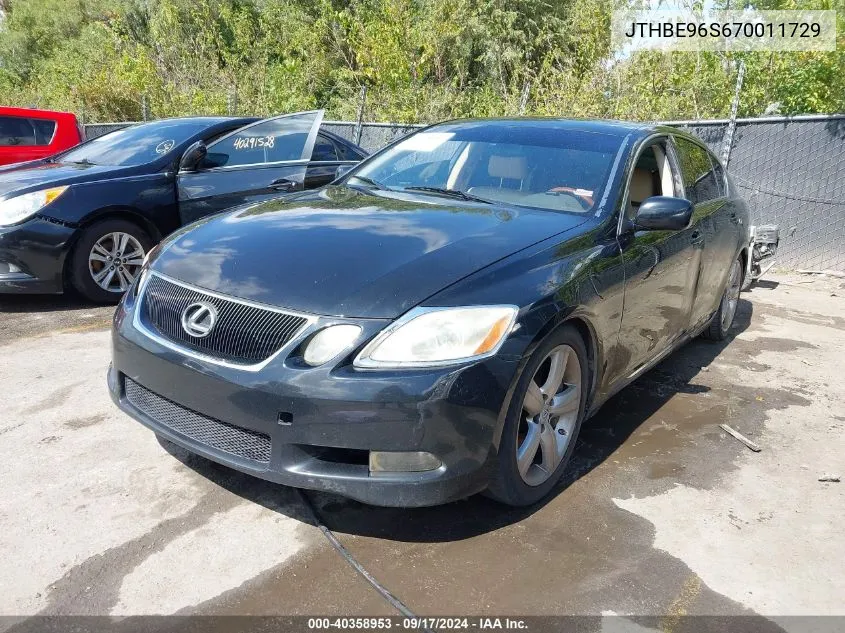 JTHBE96S670011729 2007 Lexus Gs 350