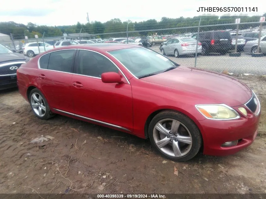 JTHBE96S570011141 2007 Lexus Gs 350