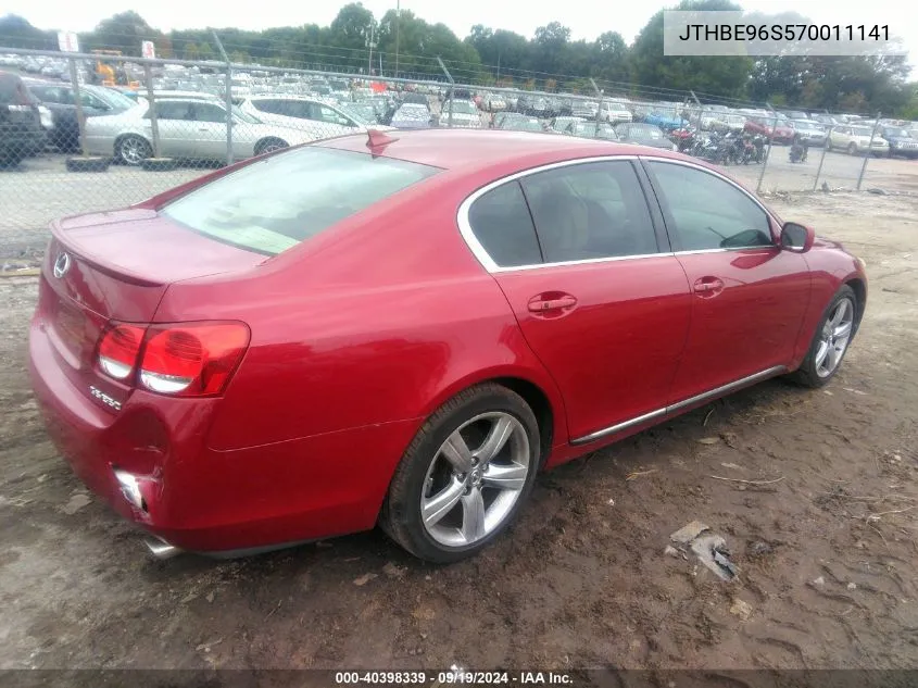 JTHBE96S570011141 2007 Lexus Gs 350