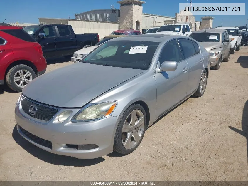 JTHBE96S670011701 2007 Lexus Gs 350