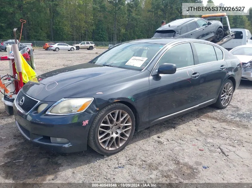 2007 Lexus Gs 350 VIN: JTHBE96S370026527 Lot: 40549546