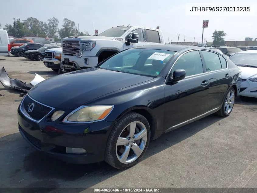 2007 Lexus Gs 350 VIN: JTHBE96S270013235 Lot: 40620486