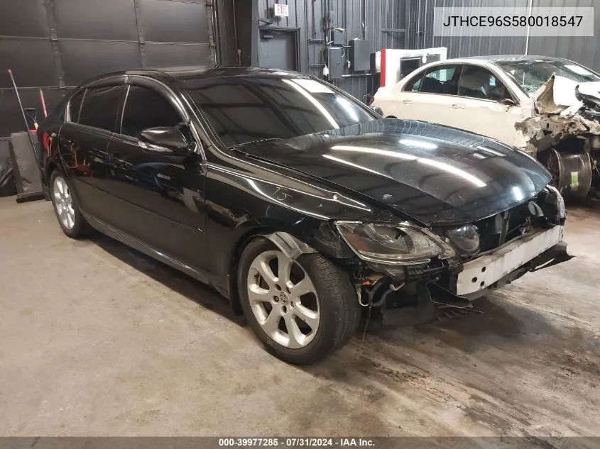 2008 Lexus Gs 350 VIN: JTHCE96S580018547 Lot: 39977285