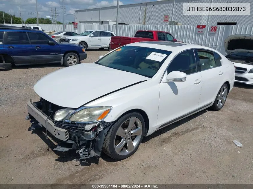 2008 Lexus Gs 350 VIN: JTHBE96S680032873 Lot: 39981104