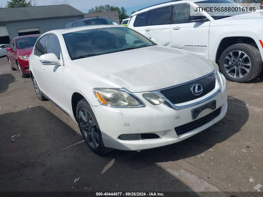 2008 Lexus Gs 350 VIN: JTHCE96S880016145 Lot: 40444077