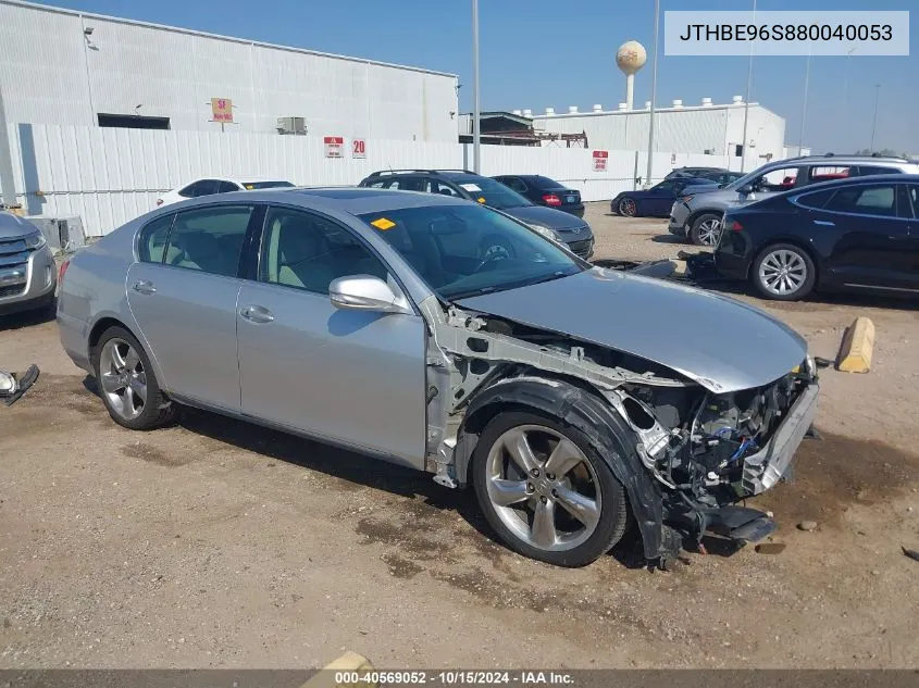 2008 Lexus Gs 350 VIN: JTHBE96S880040053 Lot: 40569052