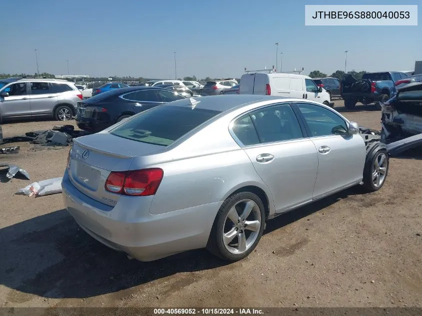 2008 Lexus Gs 350 VIN: JTHBE96S880040053 Lot: 40569052