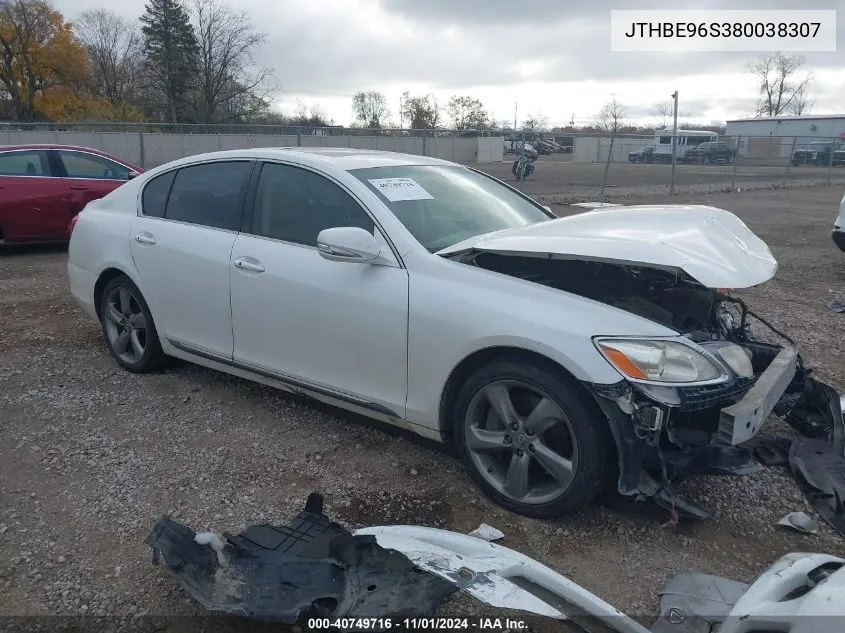 2008 Lexus Gs 350 VIN: JTHBE96S380038307 Lot: 40749716