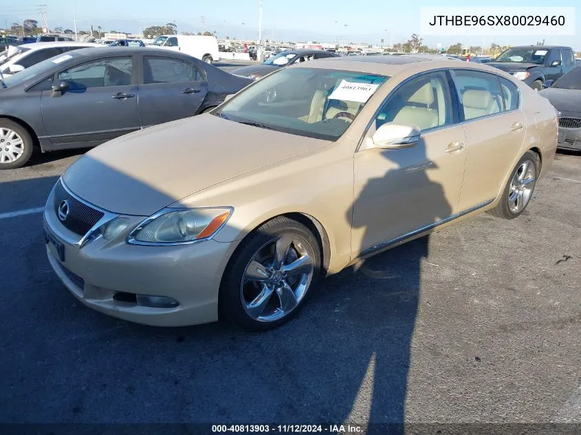 JTHBE96SX80029460 2008 Lexus Gs 350