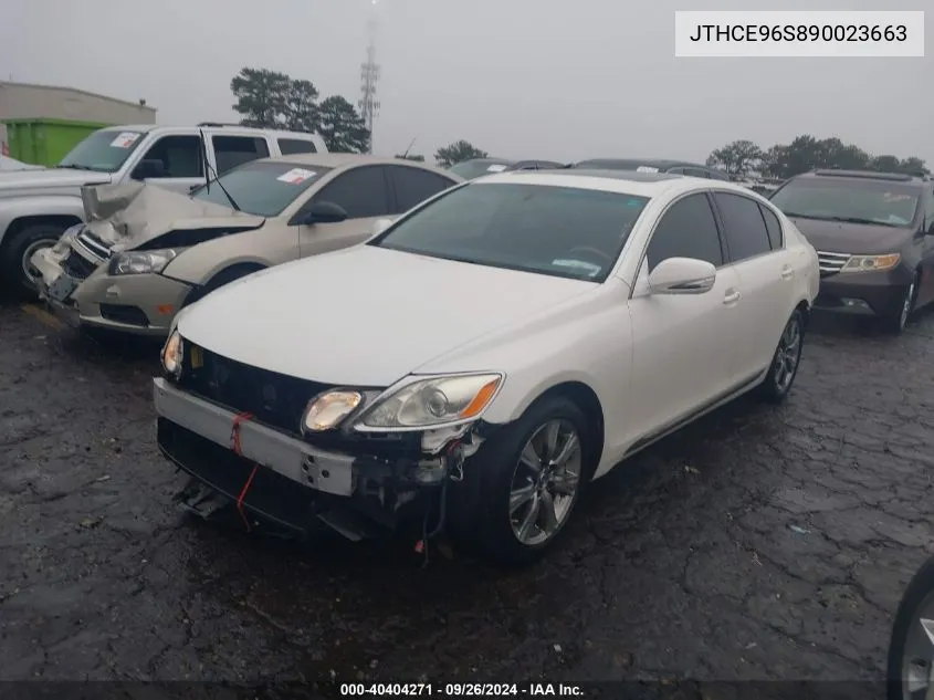 2009 Lexus Gs 350 VIN: JTHCE96S890023663 Lot: 40404271