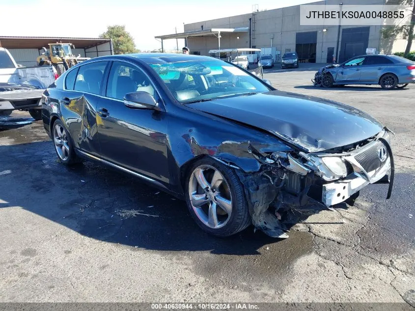 2010 Lexus Gs 350 VIN: JTHBE1KS0A0048855 Lot: 40630944