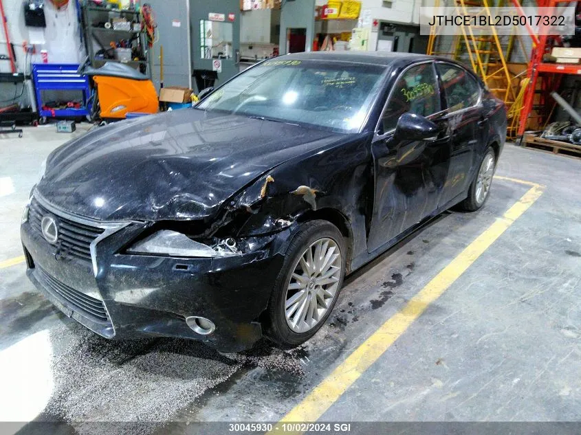 JTHCE1BL2D5017322 2013 Lexus Gs 350