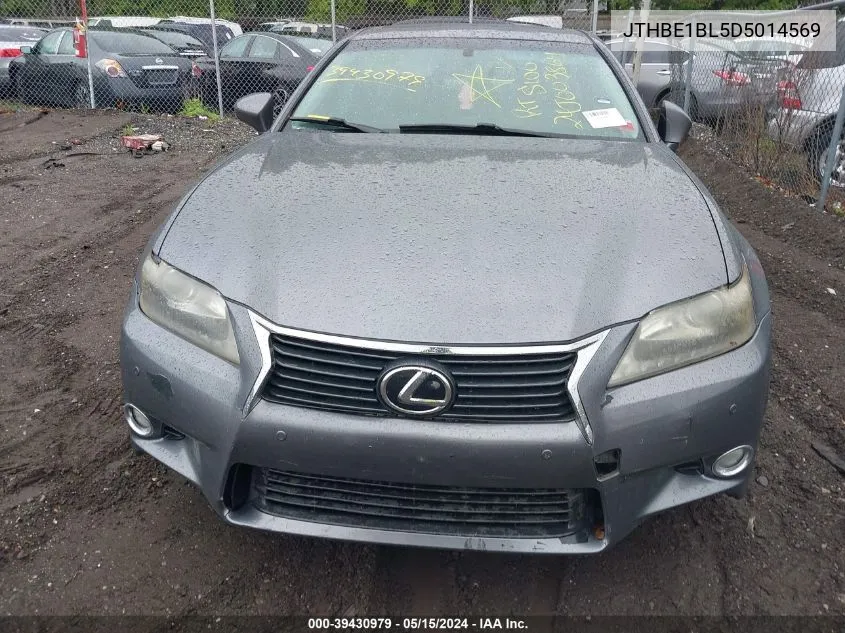 2013 Lexus Gs 350 VIN: JTHBE1BL5D5014569 Lot: 39430979